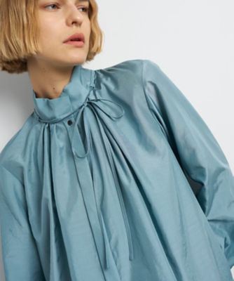 スタンドカラータックブラウス | LANVIN en Bleu (Women)/ランバン