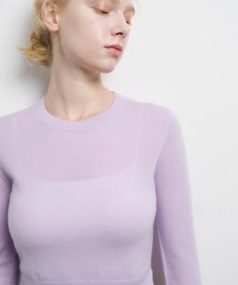 ピュアカシミヤニット | LANVIN en Bleu (Women)/ランバン オン ブルー