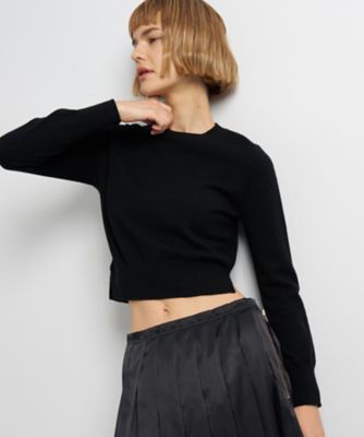 ピュアカシミヤニット | LANVIN en Bleu (Women)/ランバン オン ブルー