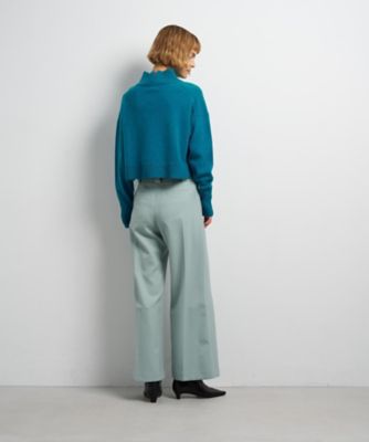 メランジクロップドハイネックニット | LANVIN en Bleu (Women