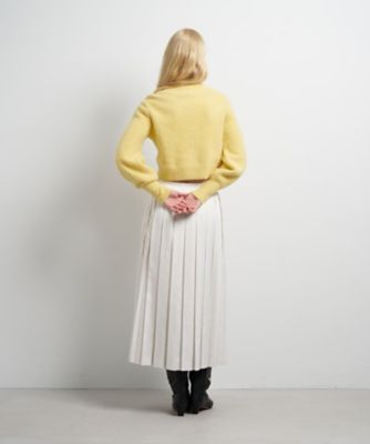 フォックスカシミヤパフスリーブニット | LANVIN en Bleu (Women