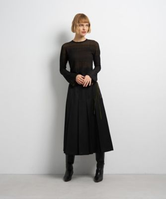 ニットレースプルオーバー | LANVIN en Bleu (Women)/ランバン オン