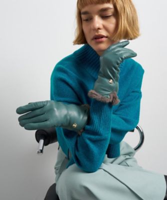 レザーグローブ | LANVIN en Bleu (Women)/ランバン オン ブルー