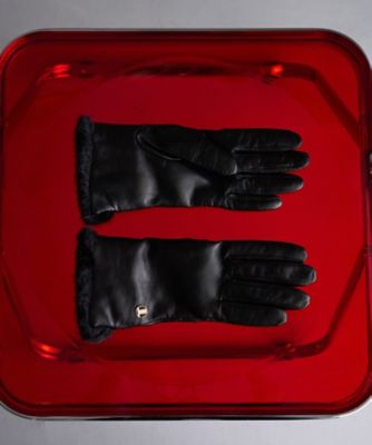ランバン　Lanvin　2012AW　レザーグローブ・手袋　ルカ レザーグローブ | LANVIN en Bleu (Women)/ランバン オン ブルー