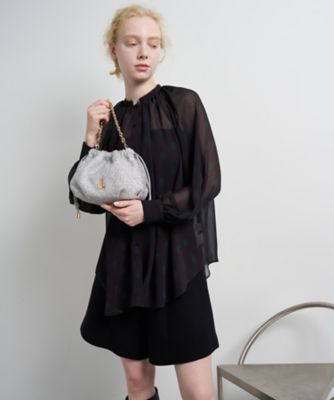 なこ　ランバン スタンドネックブラウス|LANVIN en Bleu | LANVIN en Bleu | ランバン