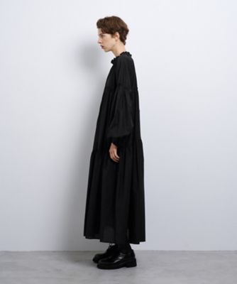 シアーワッシャータフタギャザーワンピース | LANVIN en Bleu (Women