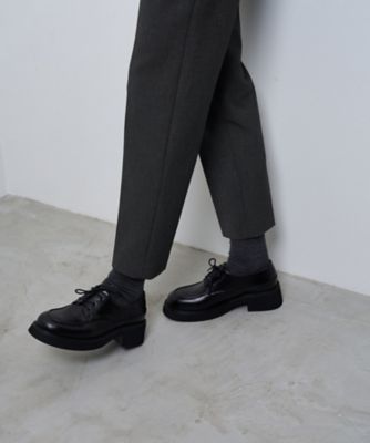 ダブルクロスゴムテーパードパンツ