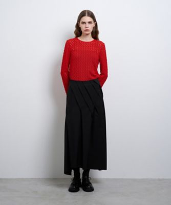 ランダムタックスカート | LANVIN en Bleu (Women)/ランバン