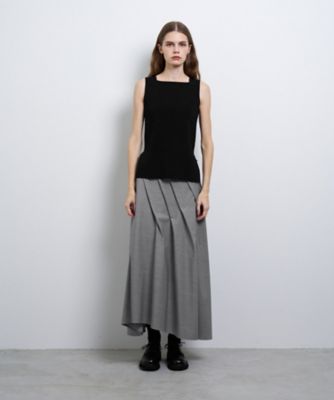 ランダムタックスカート | LANVIN en Bleu (Women)/ランバン