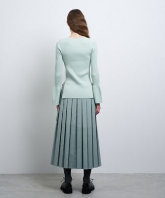 タイプライタープリーツスカート