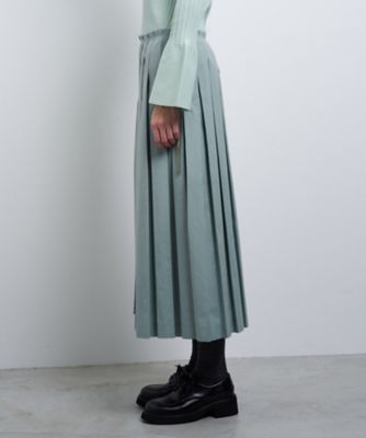 タイプライタープリーツスカート