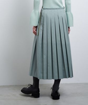 タイプライタープリーツスカート