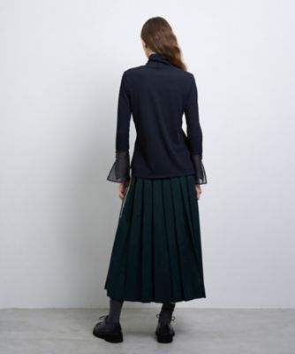 タイプライタープリーツスカート