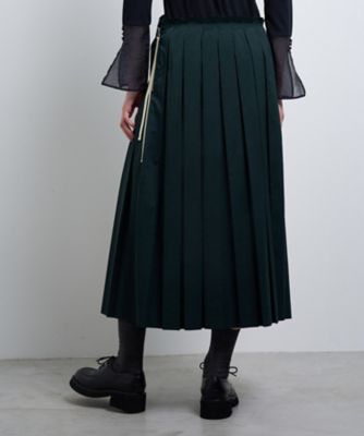タイプライタープリーツスカート