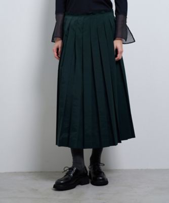 タイプライタープリーツスカート