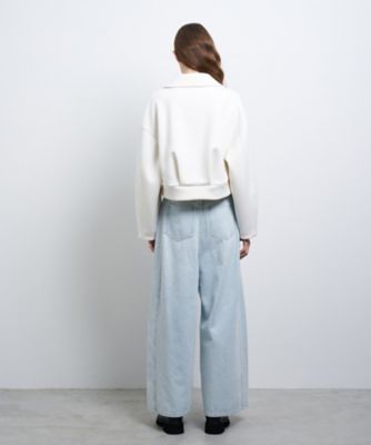 ダンボールショートジャケット | LANVIN en Bleu (Women