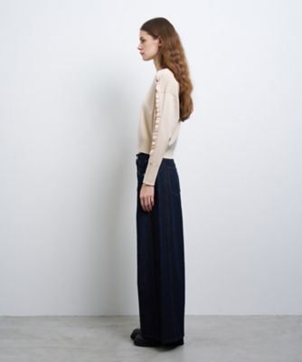 フリルトリムニット | LANVIN en Bleu (Women)/ランバン オン
