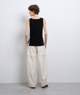 人気商品の中古品・新品・未使用品 ギャバランタンパンツ オン (Women)/ランバン Bleu en LANVIN | パンツ
