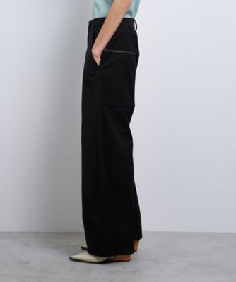 ランバン　黒　パンツ ジェットブラックパンツ|LANVIN COLLECTION | LANVIN COLLECTION