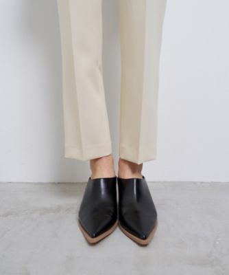 ダブルクロスゴムテーパードパンツ