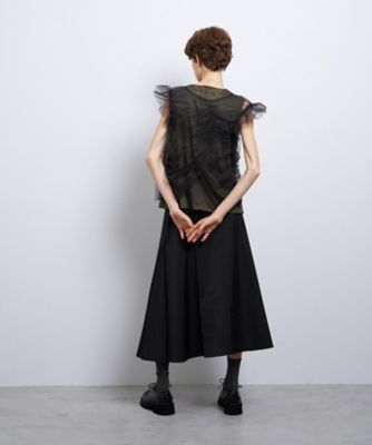 LANVIN en Bleu / ランバン オン ブルー アシンメチュールレイヤードブラウス アシンメチュールレイヤードブラウス | LANVIN en Bleu (Women