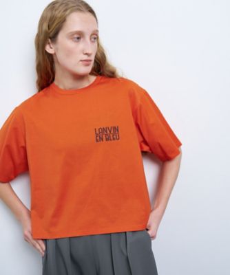 ワンポイントロゴTシャツ | LANVIN en Bleu (Women)/ランバン オン