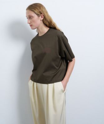 ワンポイントロゴTシャツ | LANVIN en Bleu (Women)/ランバン オン