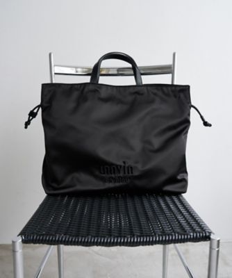 サテンナイロンドロストトートバッグ大 | LANVIN en Bleu (Women