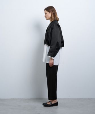 ランバンオンブルー　ビッグカラータックブルゾン ビッグカラータックブルゾン | LANVIN en Bleu (Women)/ランバン