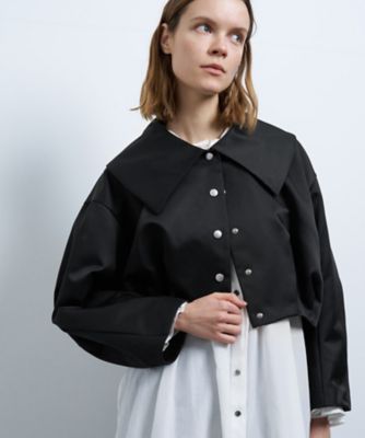 ビッグカラータックブルゾン | LANVIN en Bleu (Women)/ランバン