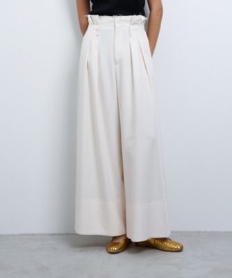 オックスハイウエストワイドパンツ