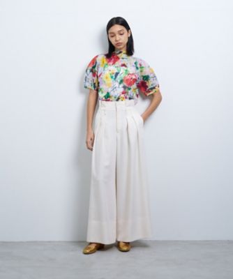 ｆｌｅｕｒ　ｄｅ　ｆｌｅｕｒプリントカットソー