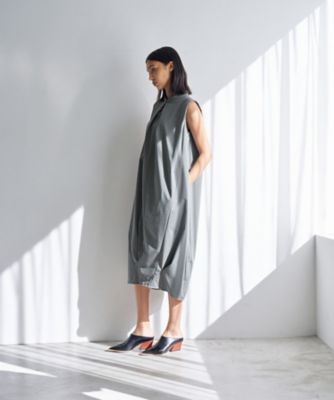 手洗い可】ソフトタイプライターコクーンワンピース | LANVIN en Bleu