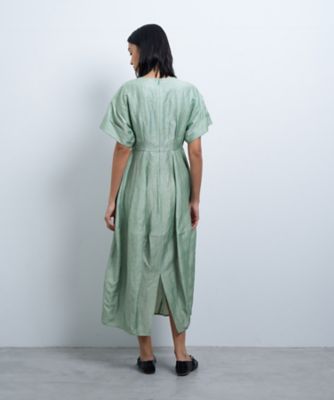 リネンカールマイヤーワンピース | LANVIN en Bleu (Women)/ランバン