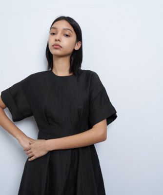 リネンカールマイヤーワンピース | LANVIN en Bleu (Women)/ランバン