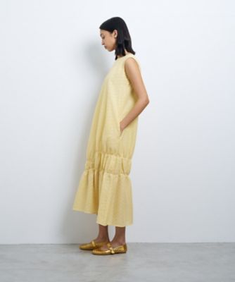 シアージャガードギャザーヘムワンピース