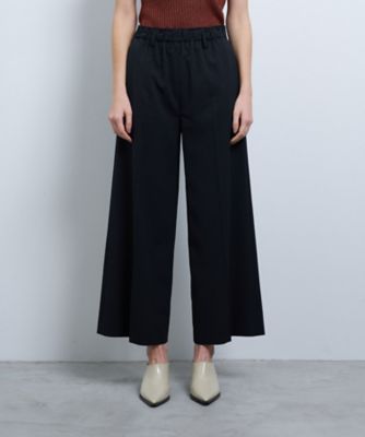 ドライポリエステルゴムワイドパンツ | LANVIN en Bleu (Women