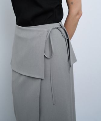 LANVIN パイソン シルクスカート ストレッチポンチペンシルスカート | LANVIN en Bleu (Women