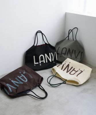 ロゴドロストトートバッグ|LANVIN en Bleu | LANVIN en Bleu