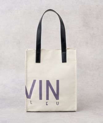 【今大人気☆】LANVIN キャンパストートバッグ ロゴ ロゴポリエステルキャンバストートバッグ | LANVIN en Bleu