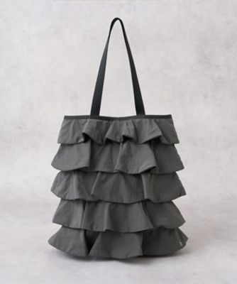＜LANVIN en Bleu (Women)＞フリルティアードトートバッグ