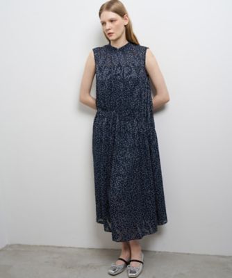 LANVIN en Bleu (Women)/ランバン オン ブルー Brume Dot/Lush Gardenプリントワンピース