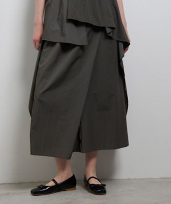 撥水速乾ナイロンラッフルパンツ