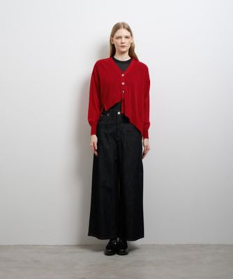 ランバン オン ブルー（LANVIN en Bleu）/アシンメヘムカーディガン アシンメヘムカーディガン | LANVIN en Bleu (Women)/ランバン オン