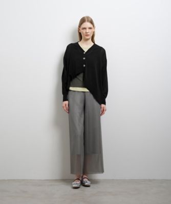 アシンメヘムカーディガン | LANVIN en Bleu (Women)/ランバン オン
