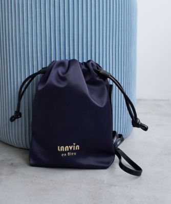 ＜LANVIN en Bleu (Women)＞サテンドロストショルダーバッグ