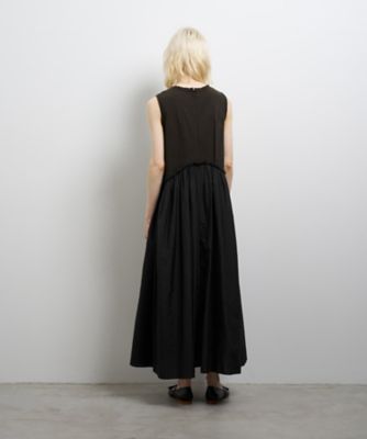 タフタコンビカットソーワンピース | LANVIN en Bleu (Women