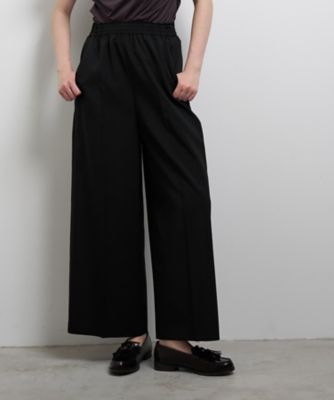 LANVIN en Bleu (Women)/ランバン オン ブルー ドライポリエステルイージーパンツ 94クロ パンツ・ズボン【三越伊勢丹/公式】