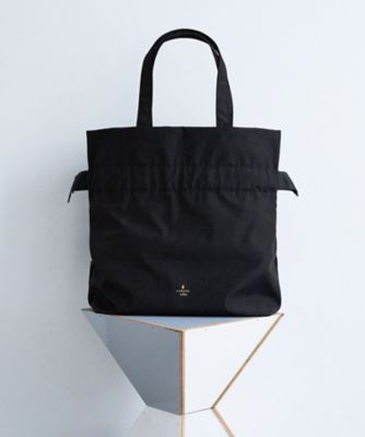 LANVIN en Bleu (Women)/ランバン オン ブルー グログランギャザートートバッグ 94クロ 旅行用かばん・バッグ【三越伊勢丹/公式】