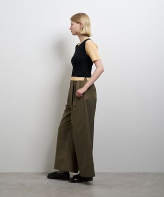 LANVIN en Bleu - ランバン オン ブルー　カラーブロックリボンニット カラーブロックリブニット | LANVIN en Bleu (Women)/ランバン